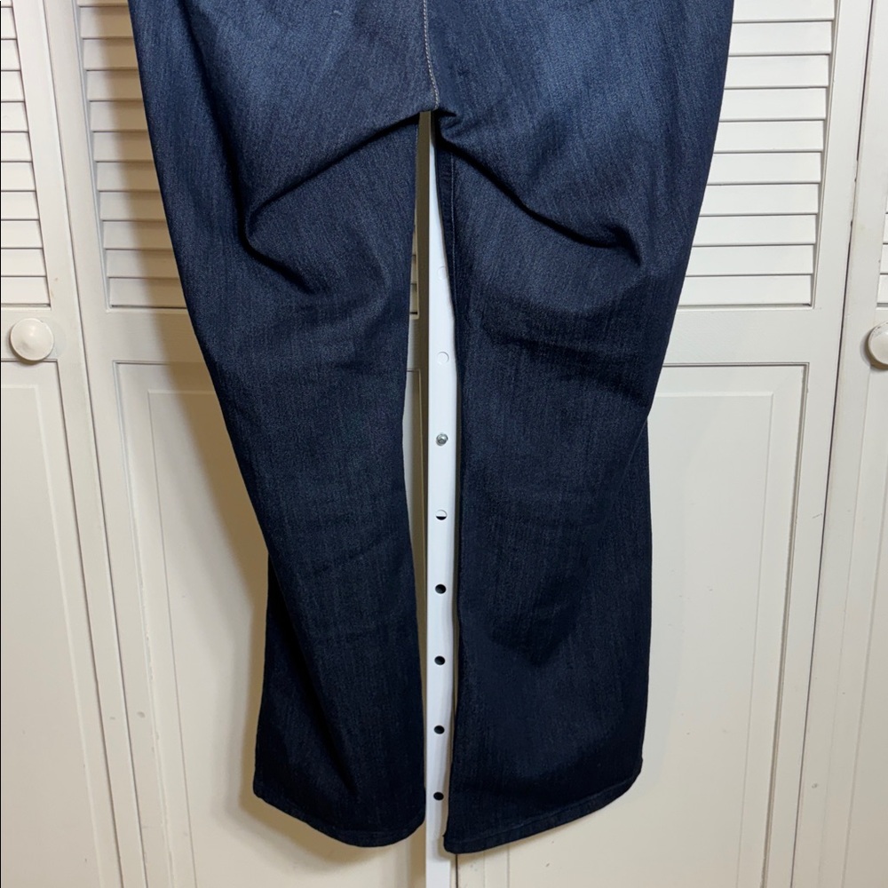 Democracy "Ab"solution® Indigo Itty Bitty Bootcut Plus Jeans Size 16W - Picture 13 of 15